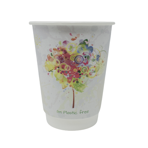 COLOUR TREE 12OZ DW P2P CUP - 500