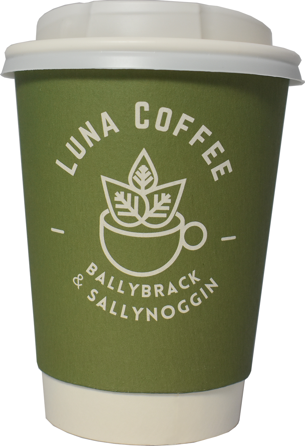 LUNA 8OZ MATT COMPOSTABLE CUP X500(N)