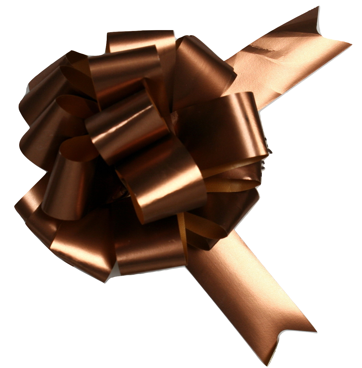 BOW POMPOM COPPER 30MM X100(454835)(Z)