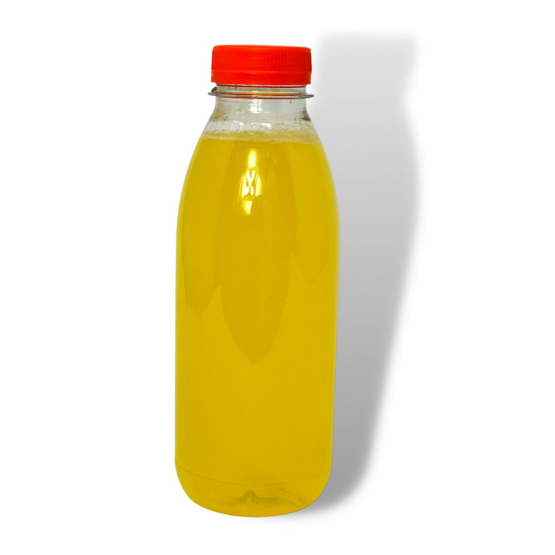 PET BOTTLE & ORANGE CAP - 500ML X145