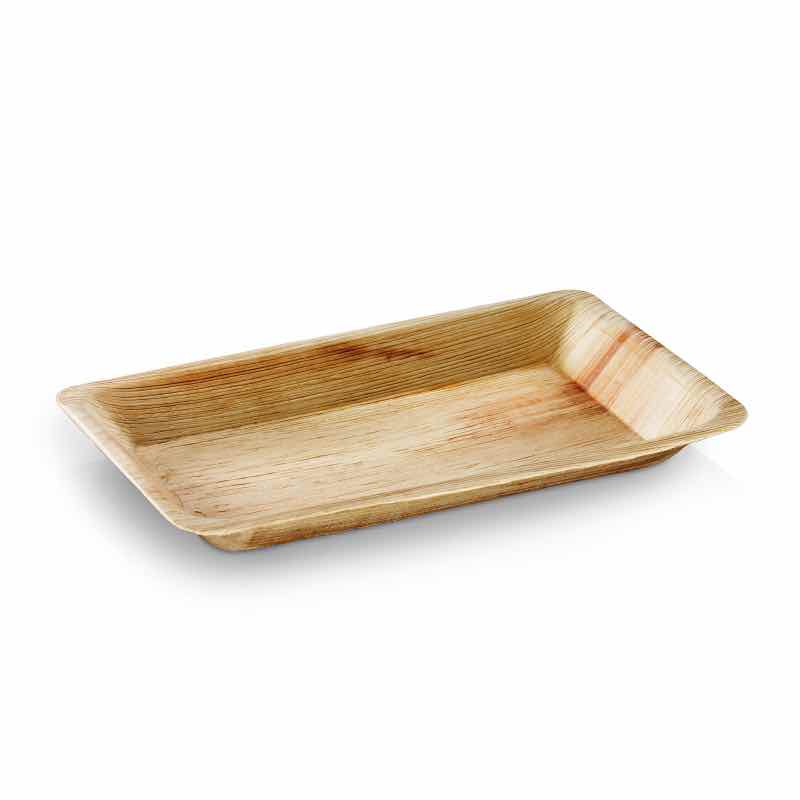 NATURESSE PALM LEAF TRAY RECTANGLE X100